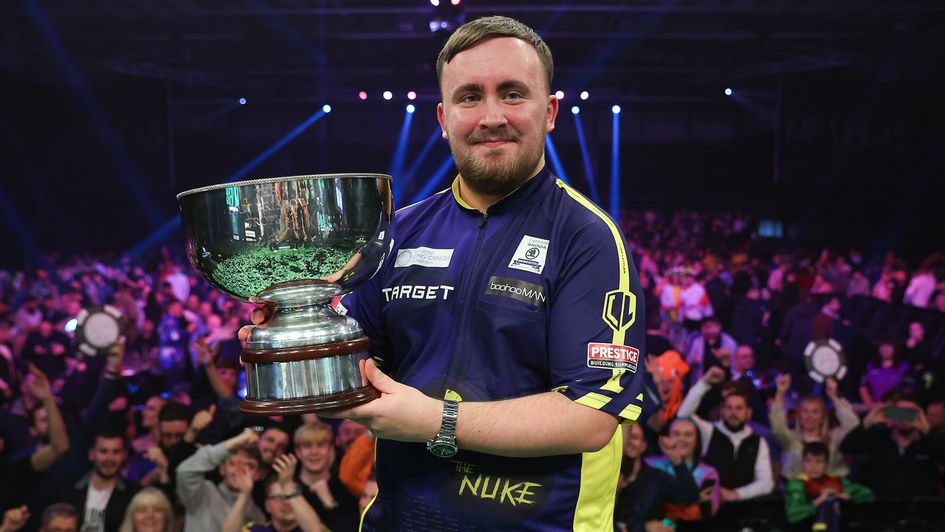 Luke Littler wins the Grand Slam of Darts (Picture: Kieran Cleeves/PDC)