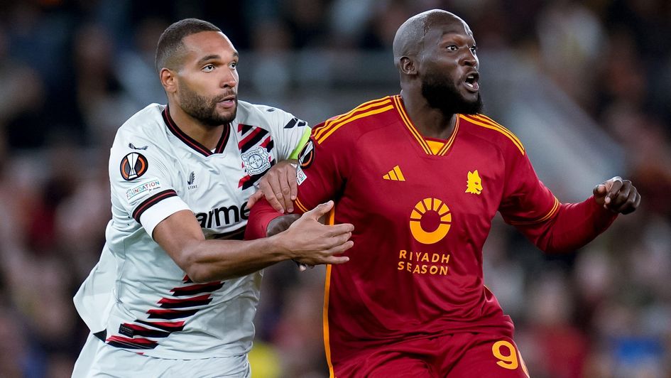 Jonathan Tah and Romelu Lukaku