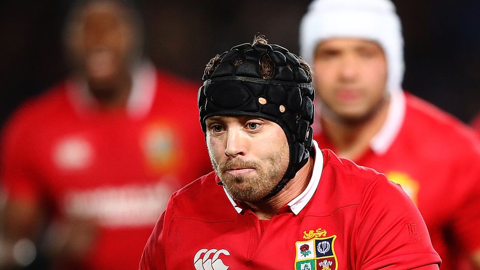 Leigh Halfpenny in action for the Lions