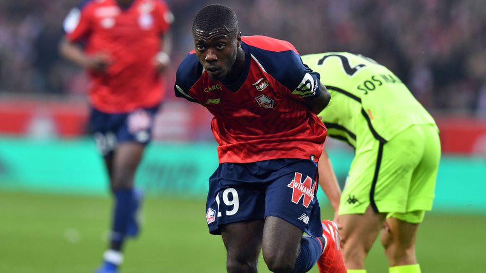 Nicolas Pepe: The Ivory Coast winger scored 37 goals and assisted 17 in 79 appearances for Lille