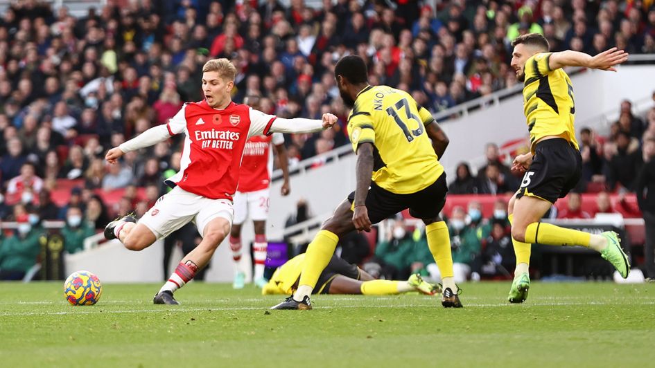 Arsenal's Emile Smith Rowe scored the winner