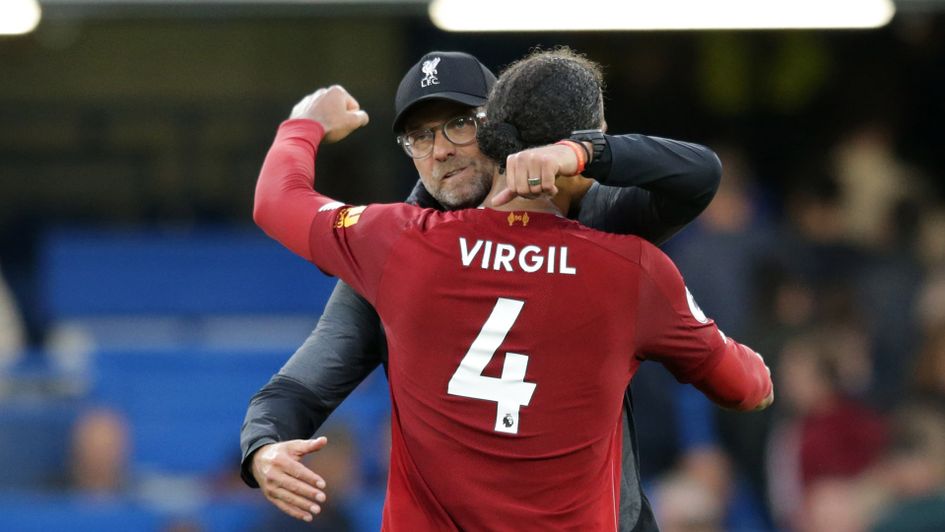 Jurgen Klopp and Virgil van Dijk