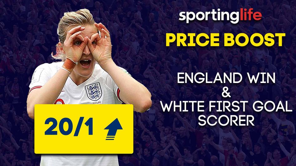 The Sporting Life Price Boost for England's World Cup semi-final against USA