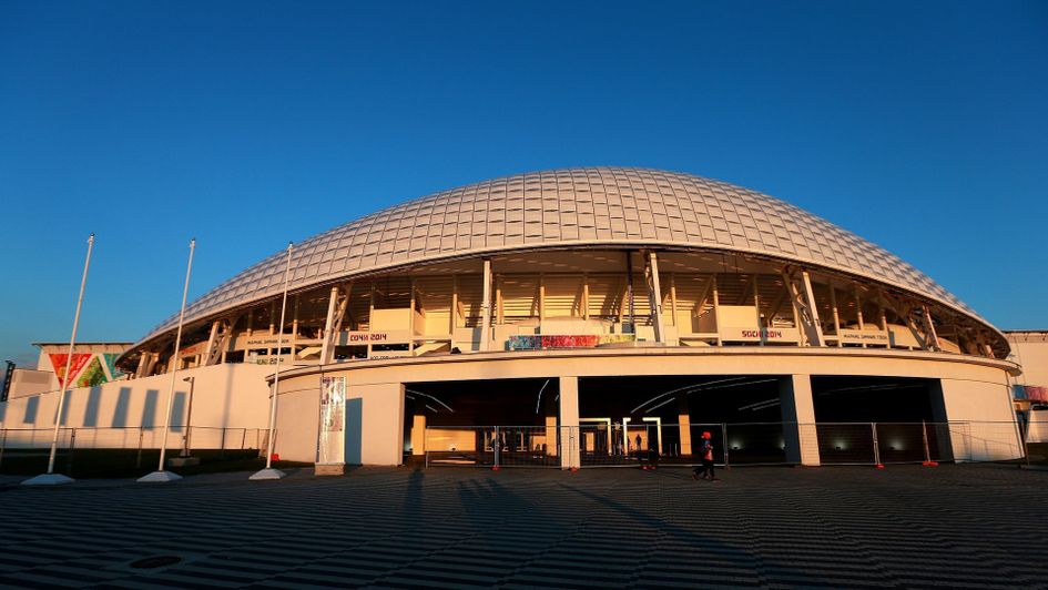 Fisht Olympic Stadium in Sochi, Russia: The resort city on the edge of the Black Sea hosted the 2014 Winter Olympics, and the stadium was purpose-built for those Games.