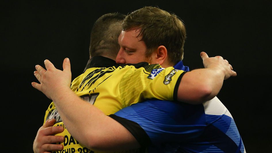 Dave Chisnall and Cameron Menzies: Two crowd favourites bidding for a first TV title in the PDC