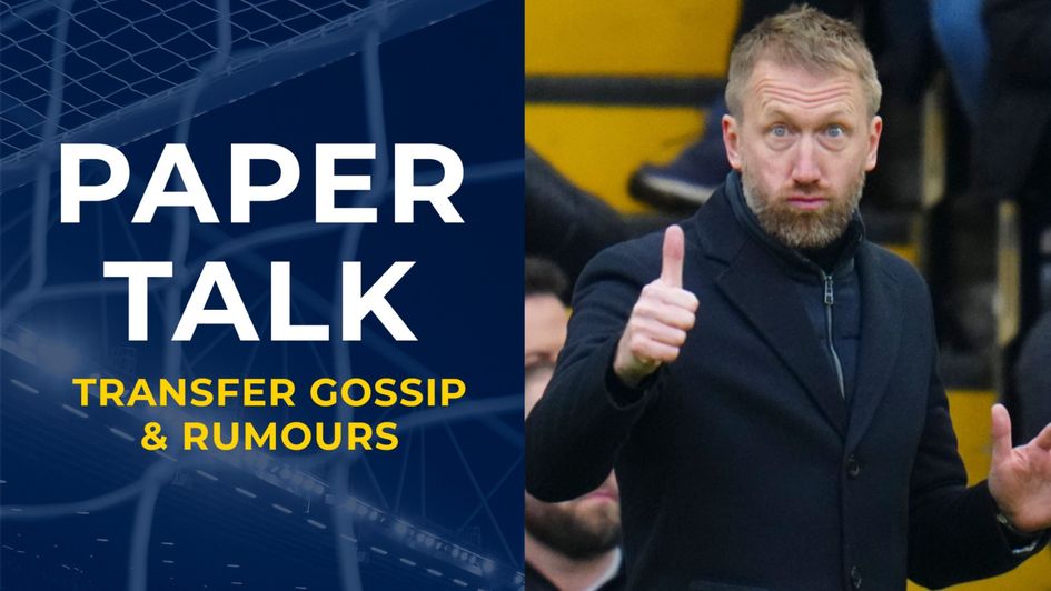 Paper Talk graphic with Graham Potter