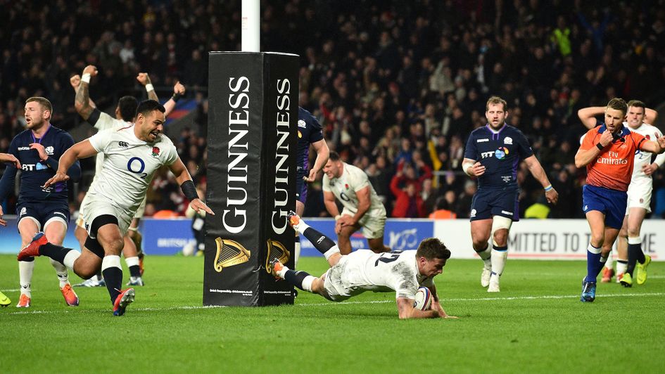 England's last-gasp try sealed a draw for Scotland