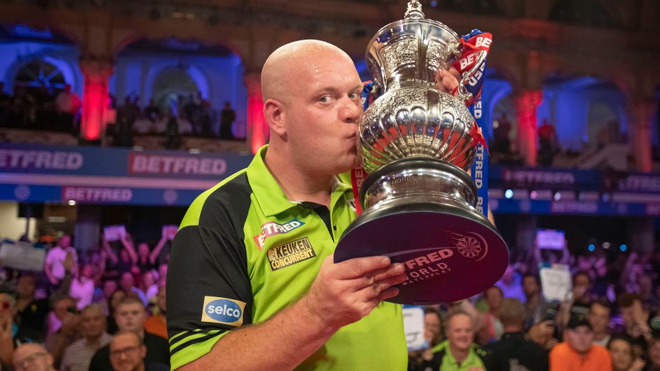 Darts results: Michael van wins the World Matchplay after beating Gerwyn Price 18-14 the Gardens final Blackpool