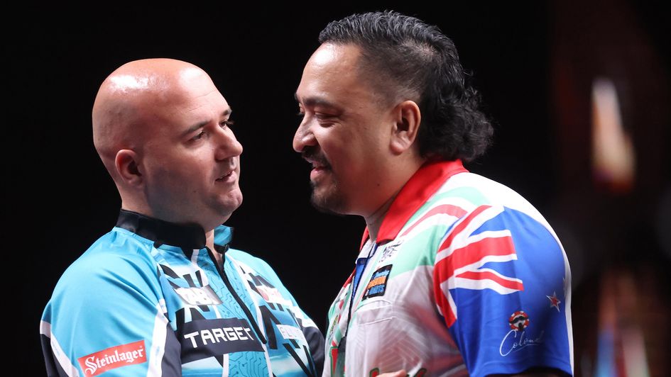 Rob Cross survived a scare (Picture: Stephen Parker/Photosport)