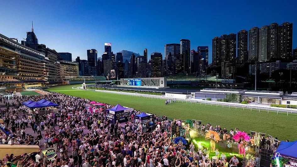 Happy Valley as the sun sets