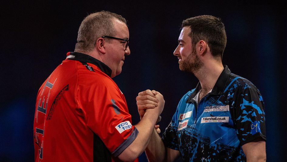 Stephen Bunting and Luke Humphries