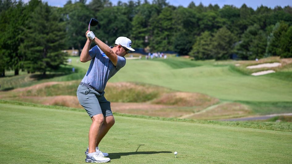 Seamus Power during Monday's practice round