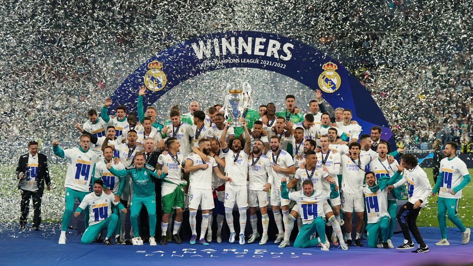 Real Madrid won the Champions League in 2022