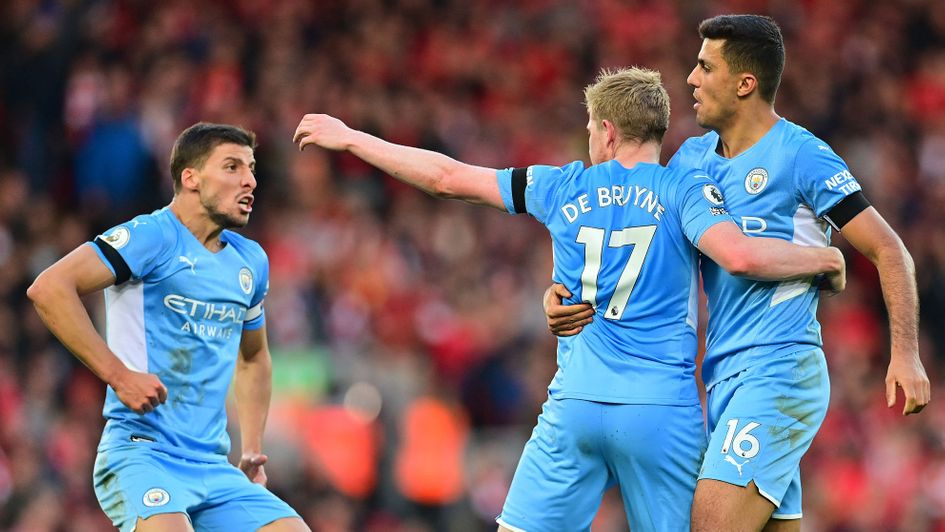 Man City celebrate