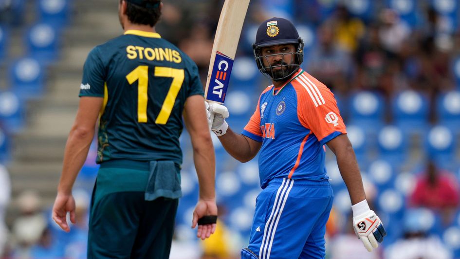 Rohit Sharma was named Player of the Match