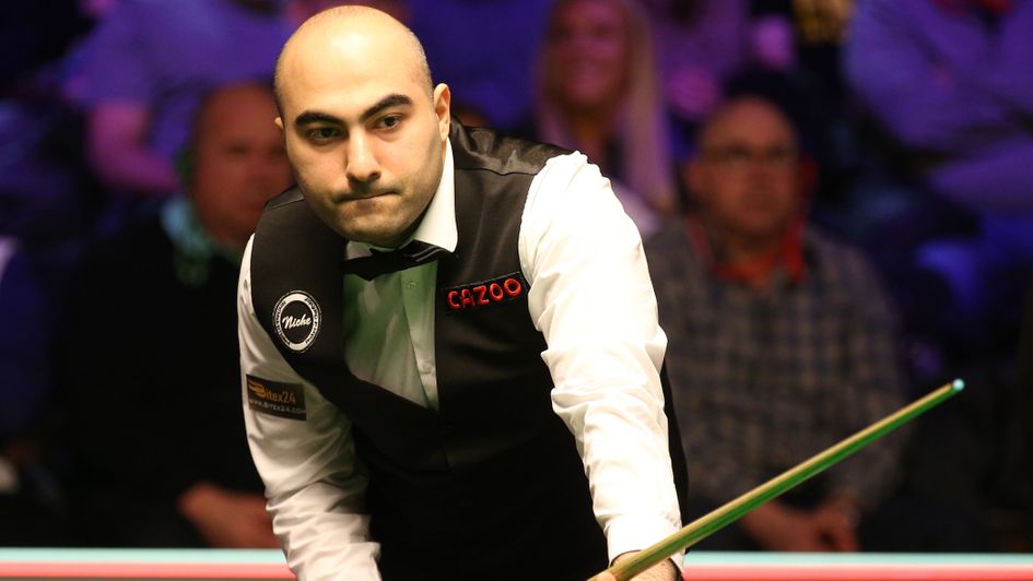 Hossein Vafaei claimed a memorable win over Mark Selby