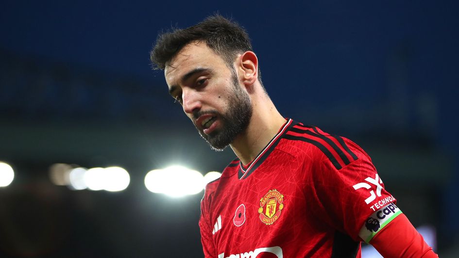 Manchester United's Bruno Fernandes