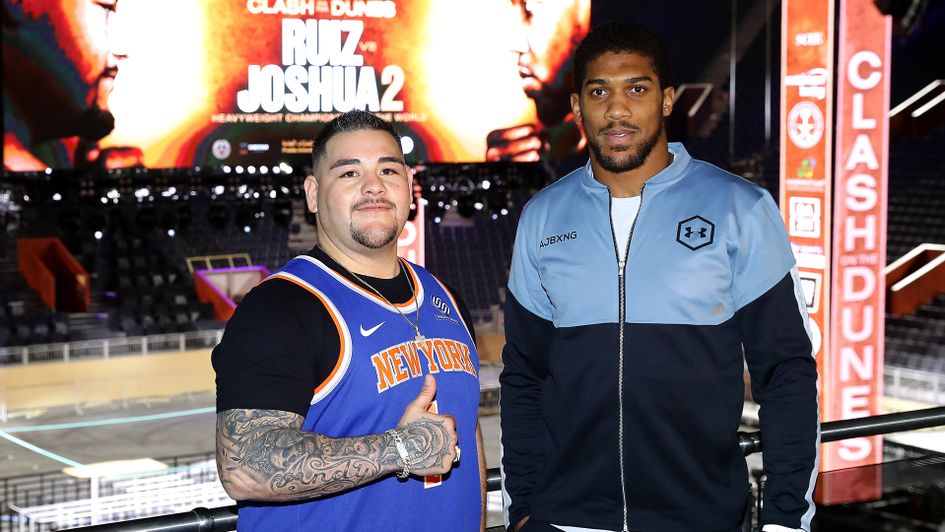 Andy Ruiz Jr and Anthony Joshua