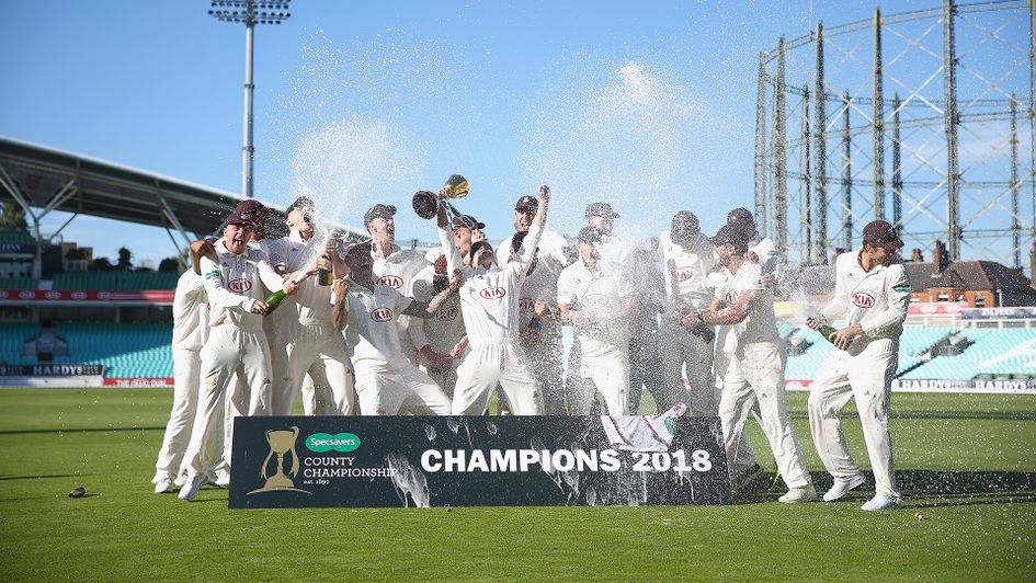 Surrey crowned champions