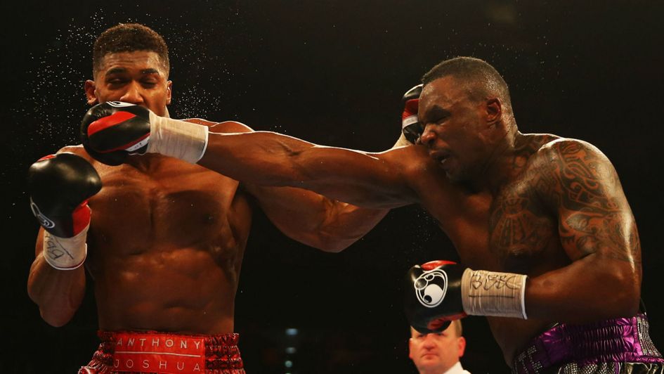 Anthony Joshua fought Dillian Whyte back in December 2015