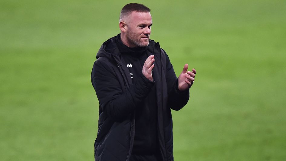 Wayne Rooney has his first win as Derby's interim boss