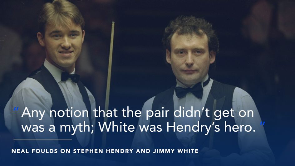 Stephen Hendry and Jimmy White will take centre stage again