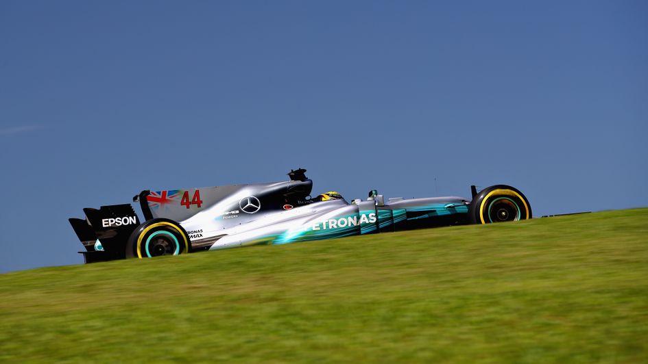 Lewis Hamilton: Fastest in FP1