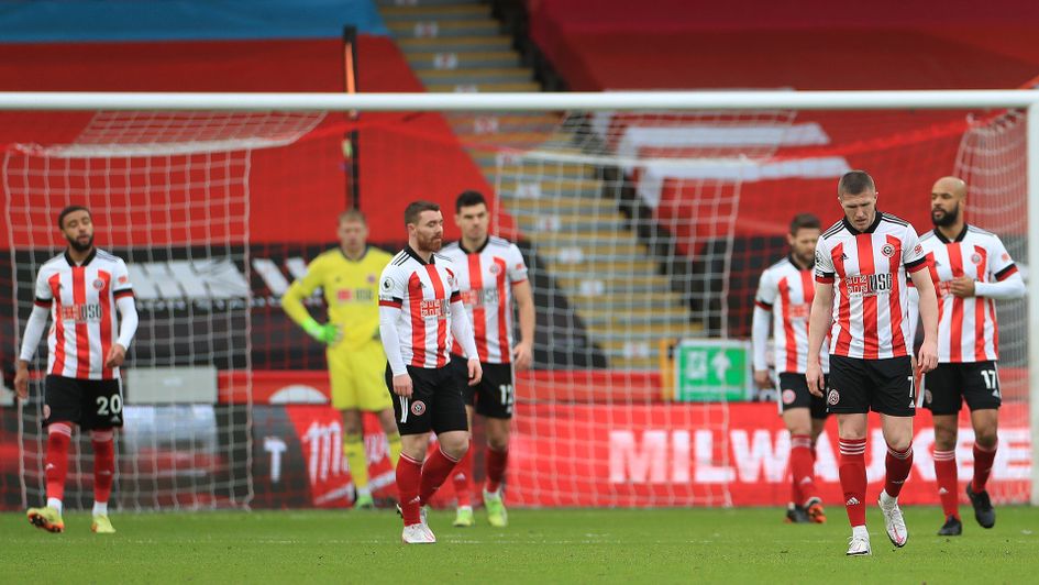 Sheffield United have been relegated from the Premier League