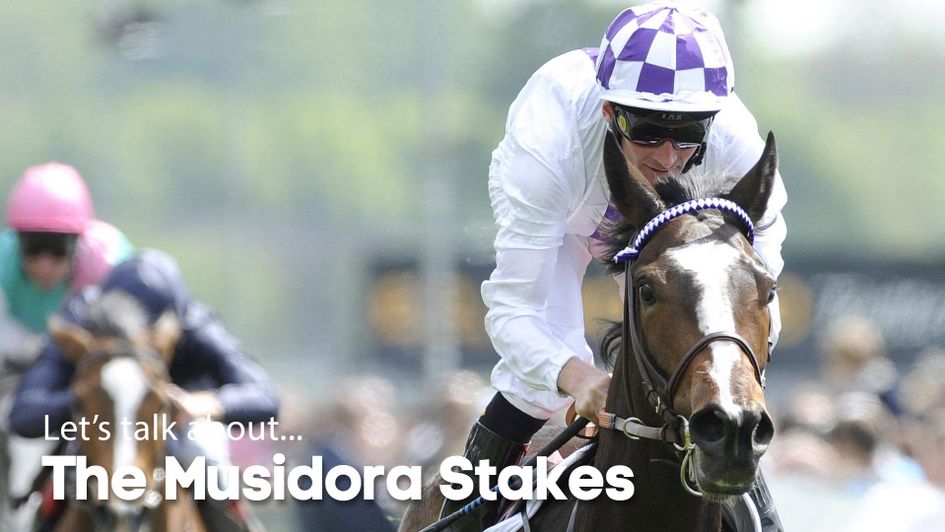 Lush Lashes winning the Musidora Stakes