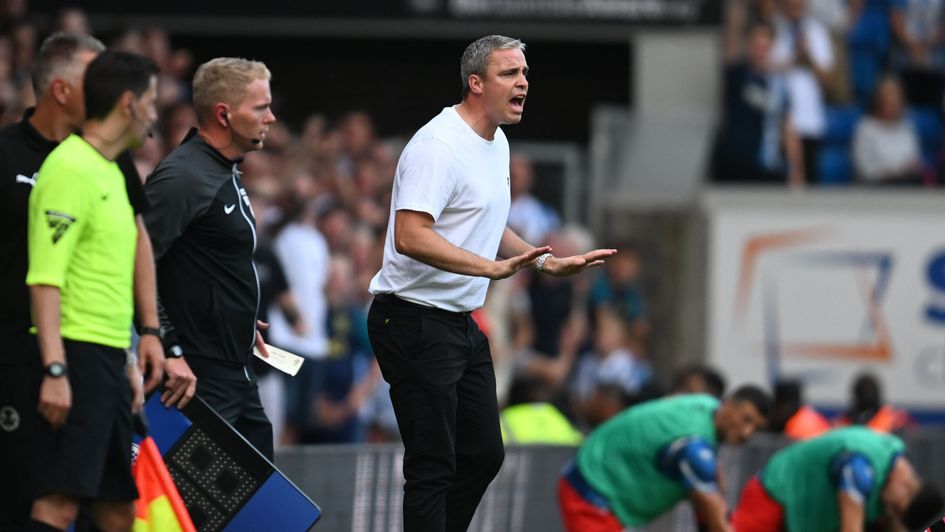 Huddersfield manager Michael Duff