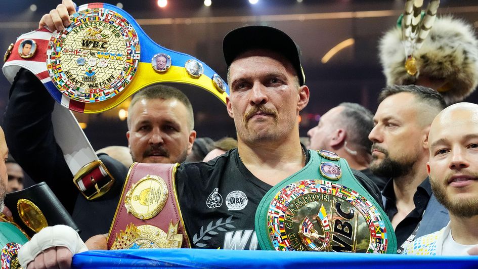 Oleksandr Usyk is the heavyweight champion