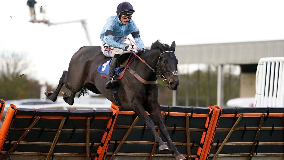 Harry Cobden riding If You Say Run clear the last to win