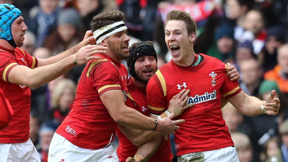 Liam Williams (right) has joined Saracens