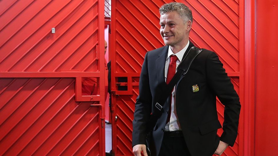 Ole Gunnar Solskjaer arrives at Old Trafford