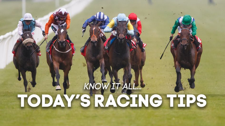 Action from the Lingfield Derby Trial