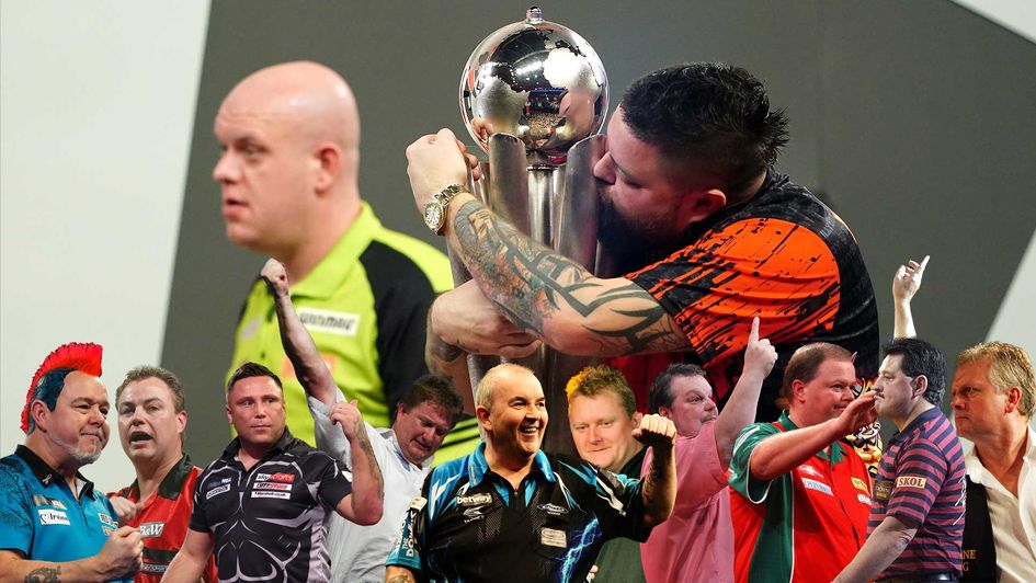 World number ones in darts: Michael Smith joins illustrious list 12 players to reach the top of the PDC rankings including Phil Michael van Gerwen and Price