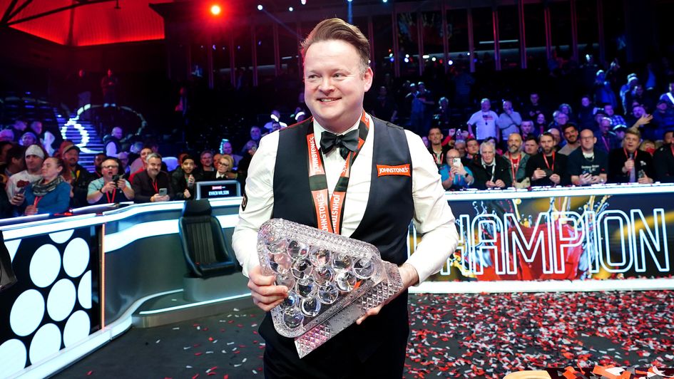 Celebration time for Shaun Murphy