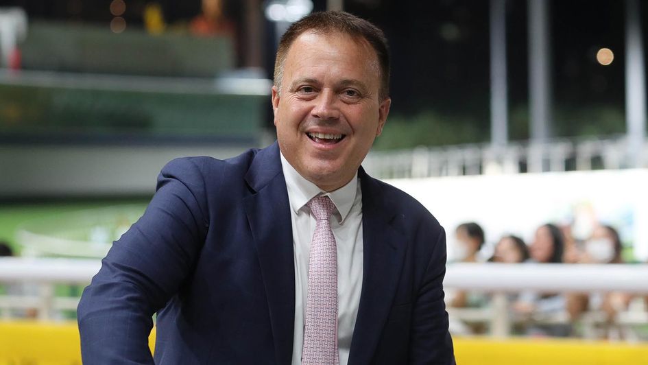 Caspar Fownes at his beloved Valley