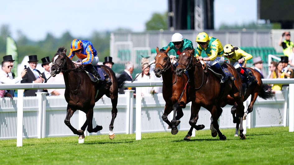 Auguste Rodin wins the Prince Of Wales's Stakes