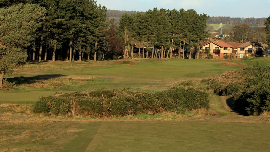 The ninth hole at Carnoustie