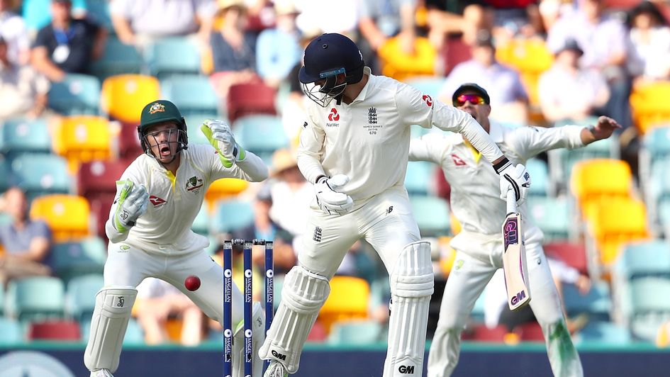 Tim Paine drops James Vince at the Gabba