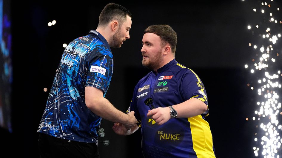 Luke Humphries and Luke Littler