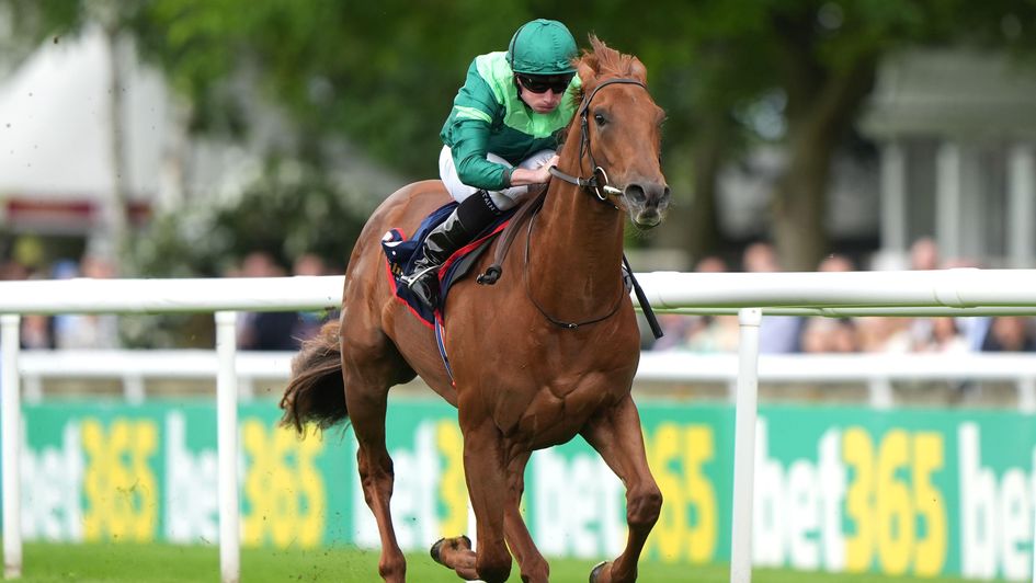 Whistlejacket on his way to July Stakes glory