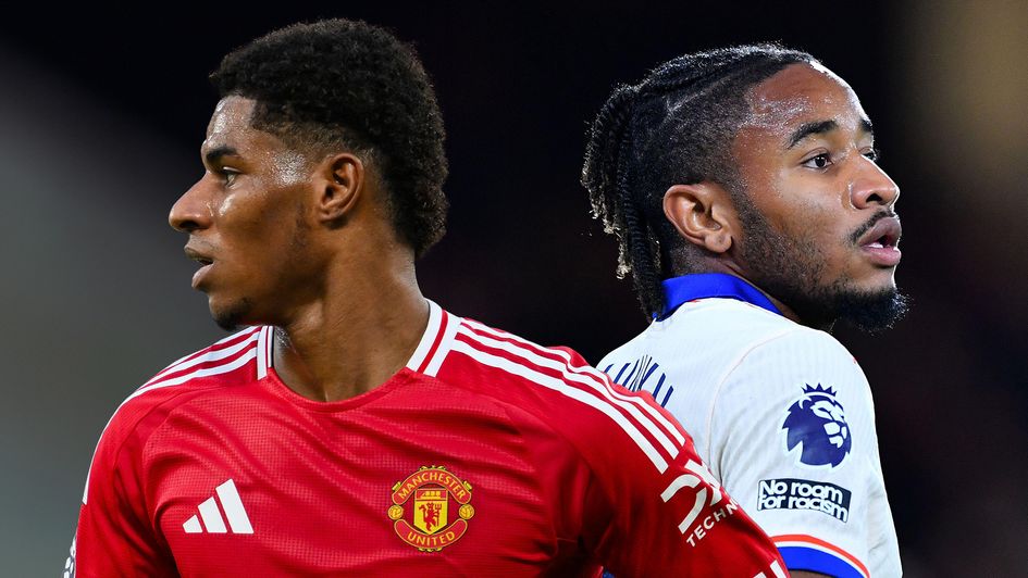 Marcus Rashford and Christopher Nkunku