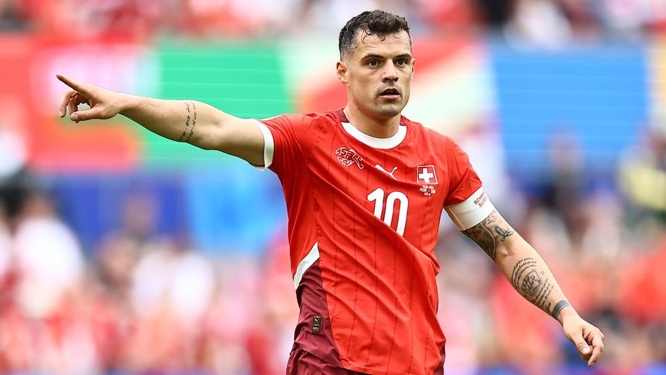 Switzerland captain Granit Xhaka has been crucial to their success so far