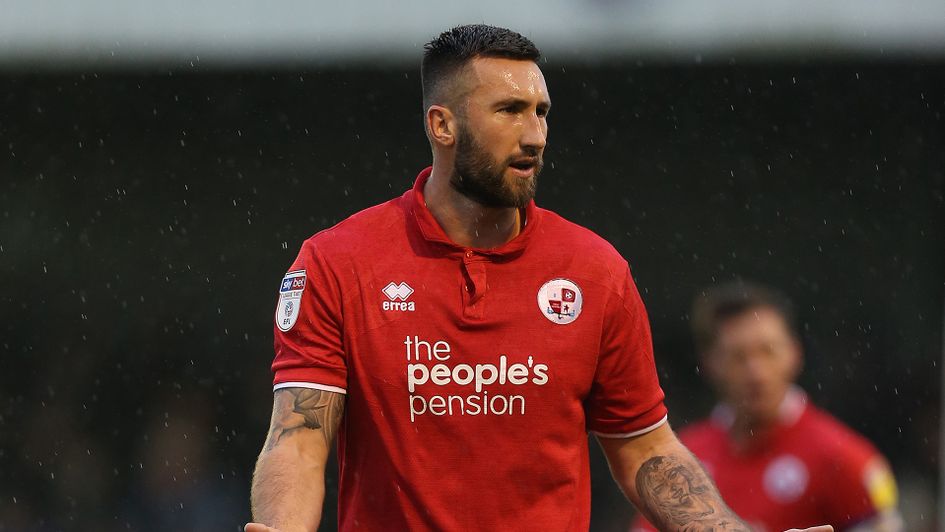 Ollie Palmer in action for Crawley