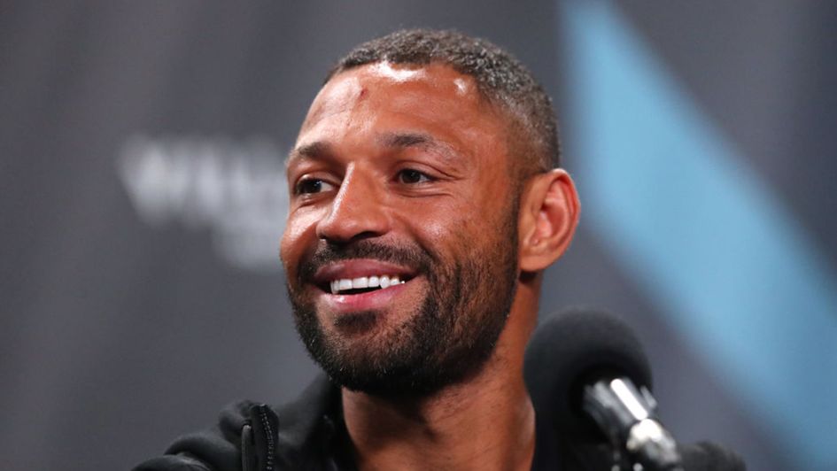 Kell Brook all smiles before the big fight