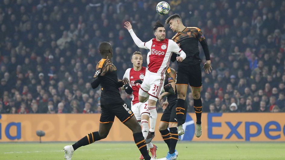 Valencia progressed ahead of Ajax