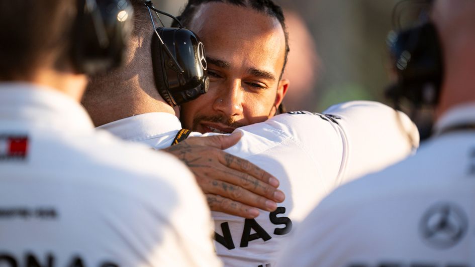 Lewis Hamilton says an emotional goodbye