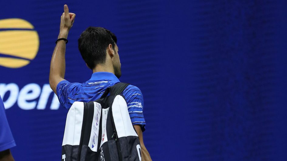 Novak Djokovic bows out of the US Open with injury